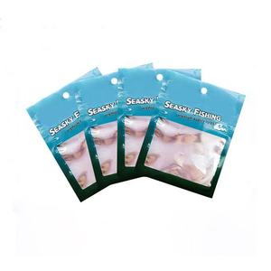 Sacs d'emballage en plastique pour leurres de pêche, avec fermeture éclair à trois côtés, personnalisés, pour <span class=keywords><strong>atelier</strong></span> GMP - Product Image 3