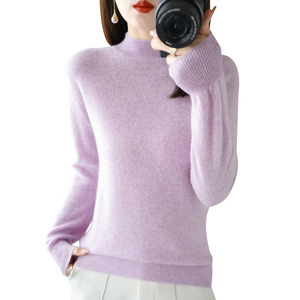เสื้อสเวตเตอร์แบบสวมหัวผ้าฟลีซบุซับในอบอุ่นสำหรับผู้หญิงใส่ในฤดูหนาวเสื้อสเวตเตอร์ผ้าโพลีเอสเตอร์/ คอตตอน - Product Image 3