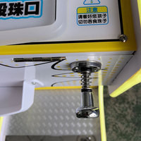 Mini borne de flipper d'intérieur avec interface anglaise, équipement de divertissement à jetons pour enfants, machine de jeu à monnayeur