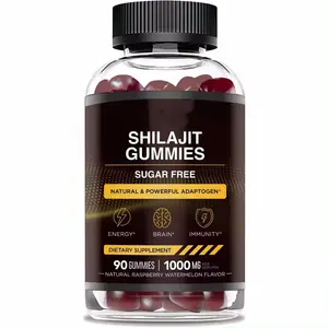 Private Label Enhancement Energie Shilajit Gummies Shilajit Gold Gummy Candy