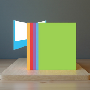 <span class=keywords><strong>100</strong></span>-Pack 2-Pack A4 cartelle di presentazione di carta Kraft spesse organizer di File per ufficio - Product Image 5