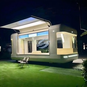 Outdoor Portable Street Catering Cart, Multifunctional Mobile Night Market <b>Concession</b> <b>Trailer</b> Serving Burgers, Hot Dogs - Product Image 6