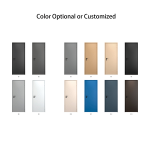 Cửa PHÒNG KHÁCH SẠN CĂN HỘ chống cháy tấm bên ngoài cửa ra vào phía trước cửa ra vào cửa ra vào với khung - Product Image 6