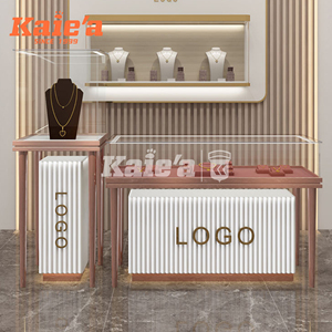 Đa chức năng đồ trang sức thủy tinh sang trọng tủ trưng bày với ánh sáng LED hiển thị truy cập cho trang sức thanh lịch Showcase - Product Image 2