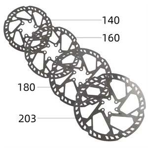 Pastillas de Freno para Bicicleta NFOX 160 de Seis Tornillos para Scooter Eléctrico de Montaña, Rotor de 140 mm, Placa Gruesa de 180 mm, 2.3 mm, Disco de Freno de 203 mm - Product Image 2