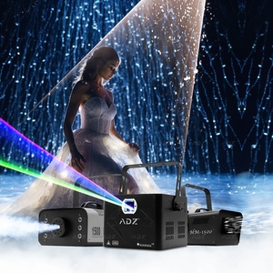 Máquina de Humo, Nieve y Láser RGB de 3W, 5W y 10W con Efecto Cenicienta para Bodas, Proyector de Luz Láser para Interiores - Product Image 1