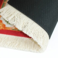 Tapis de prière musulman de style persan avec pompon turc, tapis de souris de mosquée, tapis Sajadah, tapis, approvisionnement direct d'usine