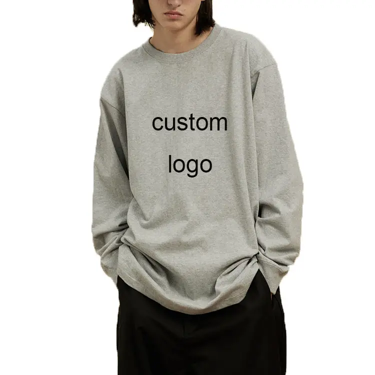 Индивидуальный логотип высокого качества полярный флис с круглым вырезом мужские толстовки костюм большого размера утолщенный пуловер