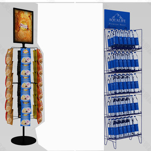 Rotating Metal <strong>Wood</strong> Toys Drink Display Shelf Snack Spinner <strong>Peg</strong> <strong>Boards</strong> Display Rack - Product Image 3