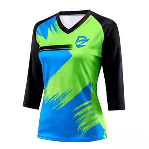 เสื้อจักรยานแขนยาวสำหรับผู้ชาย ระบายอากาศได้ดี แห้งเร็ว น้ำหนักเบา สำหรับปั่นจักรยานเสือภูเขา  รับสกรีนโลโก้ หลายสี - Product Image 1