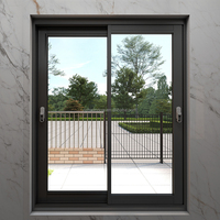 Ventanas Corredizas Modernas de Aleación de Aluminio Lineales, Minimalistas, Resistentes a Huracanes, Insonorizadas, con Gran Ventilación, Aislamiento Térmico y Energía