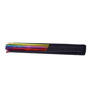 Abanico Plegable de Bambú de 33 cm con Diseño de Arcoíris, Ideal para Regalos Promocionales, Desfiles y Eventos de Verano - Product Image 5