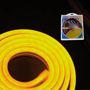 Tira de LED de Neón de 5 Metros, 8.5W/M, IP65 Impermeable, 12V, 120 LED, Moldeable y Cortable, Luz Amarilla, Ángulo de 120 Grados - Product Image 2