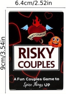 Divertido juego para parejas para una cita: hasta 150 desafíos y <span class=keywords><strong>preguntas</strong></span> para tu pareja. Ideal para Cumpleaños Románticos y Regalos - Product Image 6