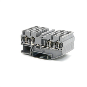 SpringTerminal UK5N uk5n <span class=keywords><strong>Din</strong></span> <span class=keywords><strong>Rail</strong></span> Montado Cable eléctrico <span class=keywords><strong>Din</strong></span> <span class=keywords><strong>Rail</strong></span> Conector de bloque de terminales - Product Image 6