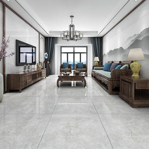 Carreaux de céramique vitrifiés en marbre blanc <span class=keywords><strong>Jazz</strong></span> 600x600 modernes entièrement vitrés, antidérapants, résistants à l'usure pour la maison, le salon et la chambre à coucher. - Product Image 3