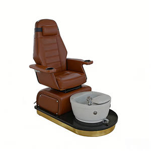 Fauteuil de manucure de luxe inclinable pour salon de beauté, avec massage électrique, soin des pieds et <span class=keywords><strong>pompe</strong></span> de drainage - Product Image 6