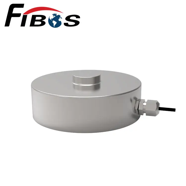 25kN 50kN 100kN Compression And Tension Load Cell Mini Button Type Stainless Steel Force Transducer