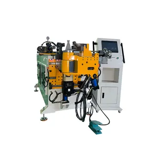 Máquina dobradeira de tubos hidráulica DW18CNC-4A-2S mais popular Máquina dobradeira de tubos CNC