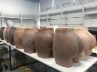 Shorts sculptants réalistes pour femme, sans couture, effet ventre plat, fesses et hanches rehaussées, avec coussinets en silicone pour fesses et hanches, type corset amincissant taille haute BBL