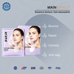 Masque en feuille PDRN à l'extrait de caviar d'œufs de saumon pour le visage, raffermissant et tenseur, soin de nuit pour tous types de peau - Product Image 5