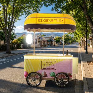 Nueva Estación de Acoplamiento Automática para Camiones de Comida, Carrito para Restaurantes, Tiendas de Alimentos, Frutas, Helados, Barbacoa, Camioneta Móvil de Vegetales - Product Image 1