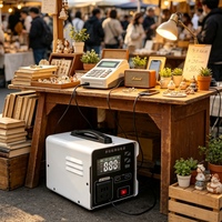 Générateurs d'énergie portables d'extérieur, station d'alimentation portable à capacité extensible, station d'alimentation magnétique sans fil