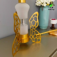 Usine directe Original Hi Tech narguilé configuration papillon acier inoxydable Shisha ensemble Club voyage Bar café Club fête fumer Shisha
