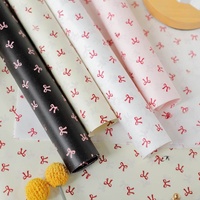 Kertas Chiffon Bunga Tebal 38g untuk Pembungkus Buket, Bahan Kemasan Seni Bunga Buatan Tangan 50x70cm