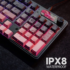 Teclado silencioso con cable de alta apariencia 98, resistente al agua, para juegos de ordenador, Esports con sensación mecánica - Product Image 3