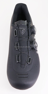 Meilleures ventes, faible MOQ, logo personnalisé OEM, deux boucles rotatives, tige respirante, doublure en mesh, chaussures de cyclisme, semelle en carbone, vélo de route, sport - Product Image 4