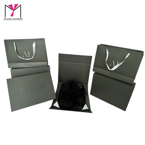 กล่องวิกผมแฟนซีคุณภาพสูง ป้องกันรังสียูวี กระดาษกันไขมัน บรรจุภัณฑ์กระดาษแข็ง พิมพ์โลโก้ได้ตามต้องการ น้ำหอม ของใช้ในบ้าน อาหาร จัดส่ง แม่เหล็ก - Product Image 2