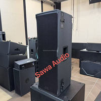 Altavoz de Línea Activo de Tres Vías TTL 6A, Sistema de Sonido Profesional con Altavoz Doble de 12 Pulgadas, Altavoz de Columna TTL 6-A