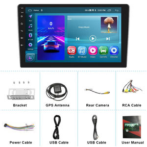 Autoradio Android Podofo 9/10,1 pouces 2+64G Double Din avec CarPlay & Android Auto GPS WIFI FM RDS BT et garantie - Product Image 6