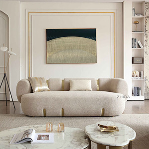 Divani Componibili in Velluto dal Design ODM, Set di Divani Moderni ed Eleganti per <span class=keywords><strong>Arredamento</strong></span> Soggiorno - Product Image 1