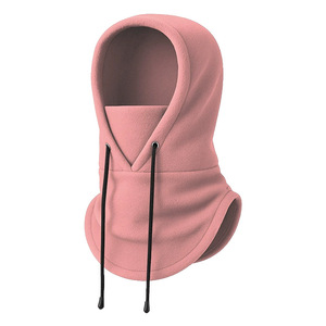 Multifunctional Warm Head Cover Fleece Lined Drawstring Unisex Cycling Outdoor Sports Mask 50cm x 34cm - Product Image 4
