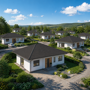 Casa Prefabricada de Una Planta Estilo Escandinavo LGS, Residencia Familiar Moderna de Fácil Construcción <span class=keywords><strong>Modular</strong></span> - Product Image 2
