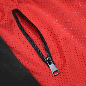 Custom Logo Men's Drawstring Breathable Eco-Friendly Vintage Style 220gsm Double <b>Layer</b> Mesh Fabric Board Shorts for Summer - Product Image 4