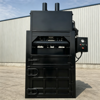 Presse à balles verticale non métallique pour déchets, personnalisée par l'usine source, sûre et de haute valeur, pour le compactage de ferraille de cuivre et de canettes d'aluminium