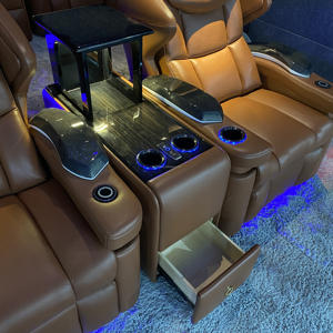 เก้าอี้หนังสำหรับโฮมเธียเตอร์หรูหราเก้าอี้โซฟาแบบเอนกายในห้องสื่อโซฟาที่นั่งในภาพยนตร์ - Product Image 2