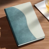 Cuaderno grueso de cuero auténtico con presupuesto en línea, diario, planificador de eventos con cubierta personalizada o páginas interiores para un nuevo recuerdo de fiesta