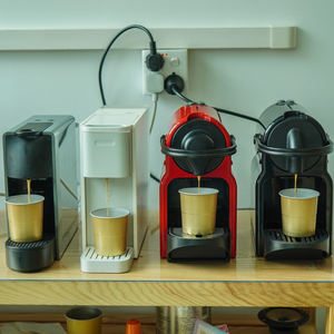 Cápsulas de café de papel de aluminio específicas para máquinas de café desechables de alta calidad con características comerciales que incluyen anillos de goma con tapa - Product Image 4