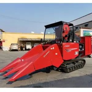 High quality combine harvester machine 3 rows track type combine harvester machine