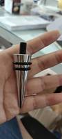 Bouchon de bouteille vierge en acier inoxydable classique avec tige filetée, kit d'inserts pour bouchon de vin en métal, matériel de bricolage