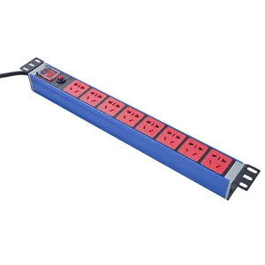 Gowone Factory Outlet Chinese Standard 10A Colourful PDU Socket For Sale