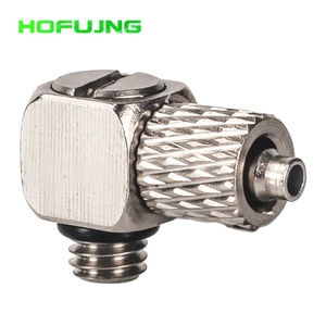 Raccord pneumatique en acier inoxydable Hofujng EPSMC MS-3ALU-3 MS-3ALU-4 MS-5ALU-3 MS-5ALU-4 MS-5ALU-6 Connecteur pneumatique - Product Image 2