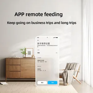 10L มินิมิจาขนาดเล็กสมาร์ทเดสก์ทอปแก้ว<span class=keywords><strong>ตู้</strong></span><span class=keywords><strong>ปลา</strong></span>ให้อาหารอัตโนมัติสำหรับ <span class=keywords><strong>Xiaomi</strong></span> สมาร์ท APP ควบคุม - Product Image 2