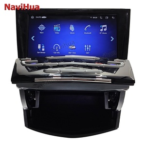 Autoradio Android Navihua 8'' style OEM avec GPS, lecteur DVD et boîte de rangement électronique pour Cadillac ATS ATSL CTS SRX XTS 13-18 - Product Image 1