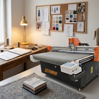 Cutter CNC à lame oscillante pour textile, cuir, fibre de carbone, fibre de verre, fibre céramique, feutre, caoutchouc, tapis et panneaux alvéolés