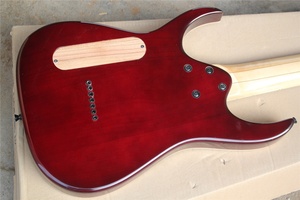 جيتار كهربائي Flyoung Cherry <span class=keywords><strong>Sunburst</strong></span> مزود بـ 7 أوتار أدوات متوترة باللون الأسود - Product Image 5